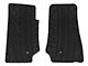 Mopar Slush All-Weather Front Floor Mats with Jeep Logo; Dark Slate Gray (07-13 Jeep Wrangler JK)