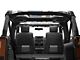 JTopsUSA Mesh Shade Top; Thin Blue Line (07-18 Jeep Wrangler JK 4-Door)