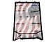 JTopsUSA Safari Mesh Top; Wavy American Flag (07-18 Jeep Wrangler JK 4-Door)