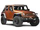 Smittybilt Bowless Protek Combo Soft Top with Tinted Windows; Black Diamond (07-18 Jeep Wrangler JK 4-Door)