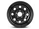 Pro Comp Wheels Steel Series 97 Rock Crawler Gloss Black Wheel; 15x8; 0mm Offset (84-01 Jeep Cherokee XJ)