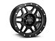 Pro Comp Wheels Phaser Satin Black Wheel; 18x9; 0mm Offset (18-24 Jeep Wrangler JL)