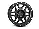 Pro Comp Wheels Phaser Satin Black Wheel; 18x9; 0mm Offset (18-24 Jeep Wrangler JL)