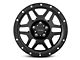 Pro Comp Wheels Phaser Satin Black Wheel; 18x9; 0mm Offset (18-24 Jeep Wrangler JL)