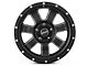 Pro Comp Wheels Inertia Satin Black Milled Wheel; 17x9; -6mm Offset (07-18 Jeep Wrangler JK)