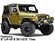 Pro Comp Wheels Steel Series 252 Street Lock Flat Black Wheel; 15x10; -44mm Offset (97-06 Jeep Wrangler TJ)