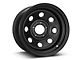 Pro Comp Wheels Steel Series 97 Rock Crawler Flat Black Wheel; 15x8; -19mm Offset (97-06 Jeep Wrangler TJ)