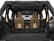 Smittybilt Cloak Extended Mesh Top; Black (07-18 Jeep Wrangler JK 4-Door)