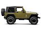 MCE Fenders Gen II 6-Inch Flat Fender Flares; OE-Style Finish (97-06 Jeep Wrangler TJ)