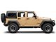 M.O.R.E. Rear Hide-A-Step; Black (07-18 Jeep Wrangler JK 4-Door)