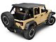 Bestop Trektop NX Glide Soft Top; Black Diamond (07-18 Jeep Wrangler JK 4-Door)