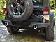 Barricade Trail Force HD Rear Bumper with E-Z Open Tire Carrier (07-18 Jeep Wrangler JK)