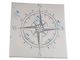 SEC10 Compass Decal; Gloss Black (66-24 Jeep CJ5, CJ7, Wrangler YJ, TJ, JK & JL)