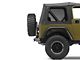 Poison Spyder RockBrawler Rear Bumper with Tire Carrier; Bare Steel (97-06 Jeep Wrangler TJ)