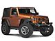 Barricade Aluminum Inner Fender Liners; Textured Black (07-18 Jeep Wrangler JK)