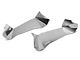 DV8 Offroad Aluminum Inner Fender Flares; Rear; Raw (07-18 Jeep Wrangler JK)