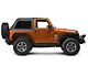 RedRock Fastback 2-in-1 Soft Top; Black Diamond (07-18 Jeep Wrangler JK 2-Door w/ Factory Soft Top)