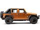 RedRock Fastback 2-in-1 Soft Top; Black Diamond (07-18 Jeep Wrangler JK 4-Door)