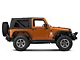 RedRock Premium Replacement Sailcloth Soft Top with Tinted Windows; Black Diamond (07-18 Jeep Wrangler JK 2-Door)