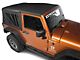 RedRock Premium Replacement Sailcloth Soft Top with Tinted Windows; Black Diamond (07-18 Jeep Wrangler JK 2-Door)