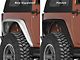 Poison Spyder Crusher Fender Flares; Narrow Width/Standard Width; Bare Aluminum (07-18 Jeep Wrangler JK)