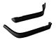 Bushwacker Flat Style Fender Flares; Rear; Textured Black (87-95 Jeep Wrangler YJ)