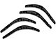 Bushwacker Flat Style Fender Flares; Rear; Textured Black (87-95 Jeep Wrangler YJ)