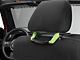 Rugged Ridge Seat Mount Grab Handles; Green (07-18 Jeep Wrangler JK)