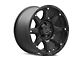 Black Rhino Glamis Matte Black Wheel; 17x9; -12mm Offset (20-24 Jeep Gladiator JT)