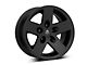 Mammoth Moab Black Wheel; 17x9 (18-24 Jeep Wrangler JL)