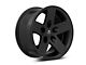 Mammoth Moab Black Wheel; 17x9; -6mm Offset (18-24 Jeep Wrangler JL)