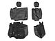 Rugged Ridge Ballistic Rear Seat Cover; Black (07-18 Jeep Wrangler JK 4-Door)