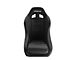 Corbeau Baja XP Suspension Seat; Black Vinyl (Universal; Some Adaptation May Be Required)