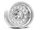 Raceline 887 Rockcrusher Polished Wheel; 15x10; -47mm Offset (97-06 Jeep Wrangler TJ)