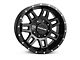 Raceline Injector Black Wheel; 17x9 (07-18 Jeep Wrangler JK)