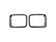 Rugged Ridge Headlight Bezels; Chrome (87-95 Jeep Wrangler YJ)