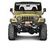 Rugged Ridge Billet Style Stone Light Guards; Black (97-06 Jeep Wrangler TJ)