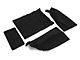 Rugged Ridge Deluxe Carpet Kit; Black (76-95 Jeep CJ7 & Wrangler YJ)