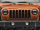 RedRock Grille Inserts; Matte Black (07-18 Jeep Wrangler JK)