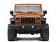 RedRock Grille Inserts; Matte Black (07-18 Jeep Wrangler JK)