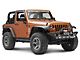 RedRock Rain Guards; Smoke (07-18 Jeep Wrangler JK 4-Door)