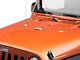 American Trail Products Billet Footman Loop and Snub Delete Hood Washer Kit; Silver (97-18 Jeep Wrangler TJ & JK)