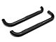 3-Inch Tube Side Step Bars; Gloss Black (87-06 Jeep Wrangler YJ & TJ, Excluding Unlimited)