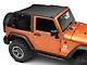 Combo Beach Topper; Black Diamond (07-18 Jeep Wrangler JK 2-Door)