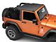 Combo Beach Topper; Black Diamond (07-18 Jeep Wrangler JK 2-Door)