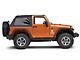 Fold Back Soft Top; Black Diamond (07-18 Jeep Wrangler JK 2-Door)