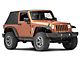 Fold Back Soft Top; Black Diamond (07-18 Jeep Wrangler JK 2-Door)