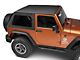 Fold Back Soft Top; Black Diamond (07-18 Jeep Wrangler JK 2-Door)