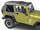 OEM Replacement Soft Top with Tinted Windows; Black Denim (97-06 Jeep Wrangler TJ w/ Full Steel Doors, Excluding Unlimited)