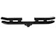 Rear Double Tube Bumper; Black (87-06 Jeep Wrangler YJ & TJ)